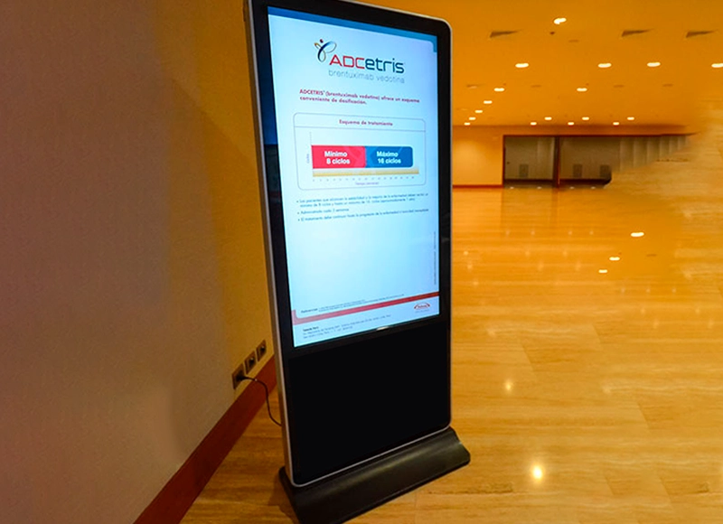 alquiler de totems publicitarios